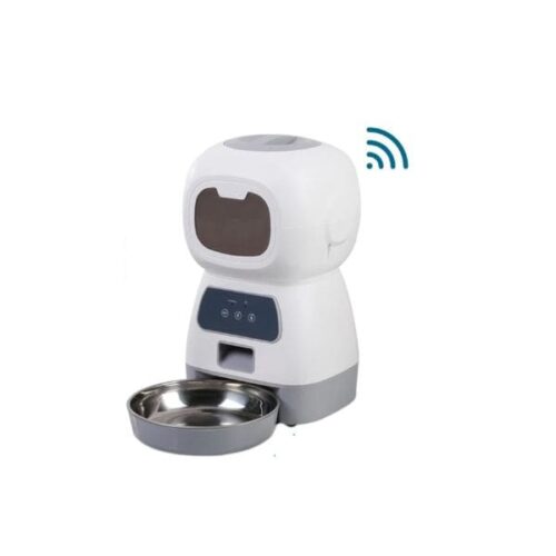 alimentador-inteligente-para-mascotas-wifi dispensador alimentador inteligente mascotas WiFi