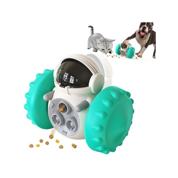 Juguete robot alimentador de mascotas